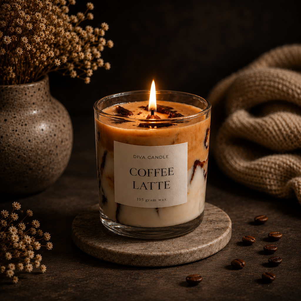Coffee Latte Candle