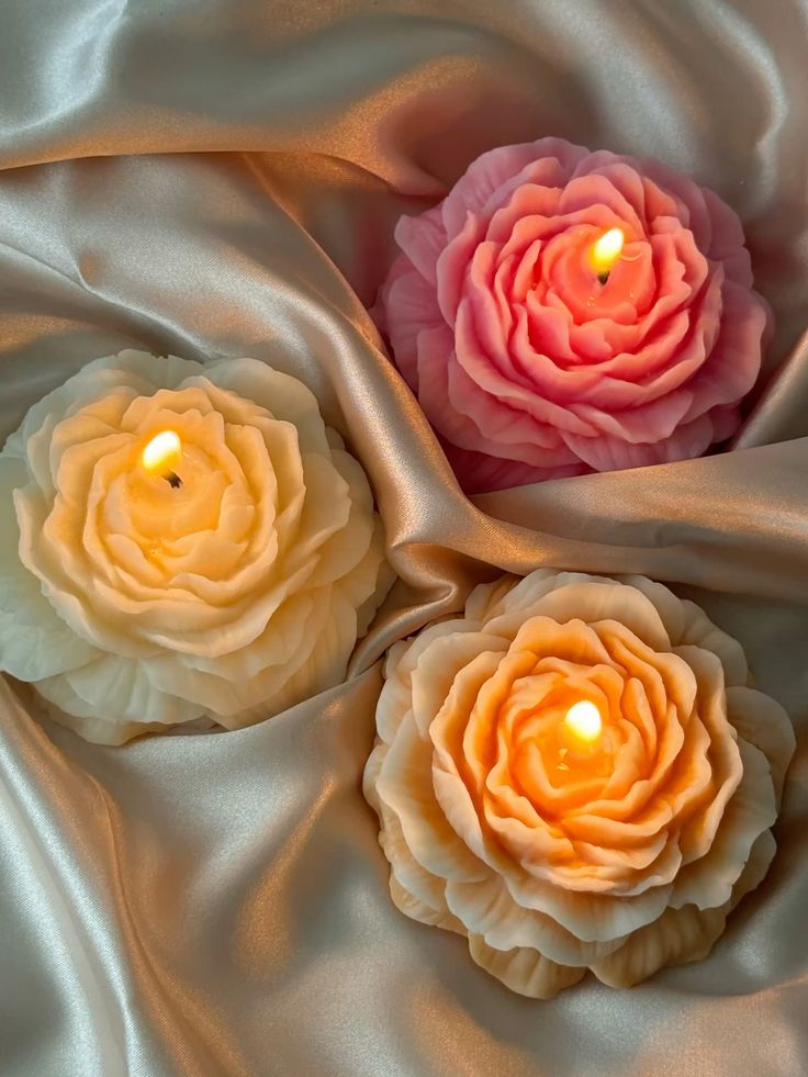 Peony Bloom Candle